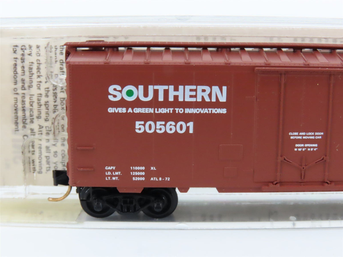 N Scale Kadee Micro-Trains MTL 21100 SOU Southern 40&#39; Plug Door Box Car #505601