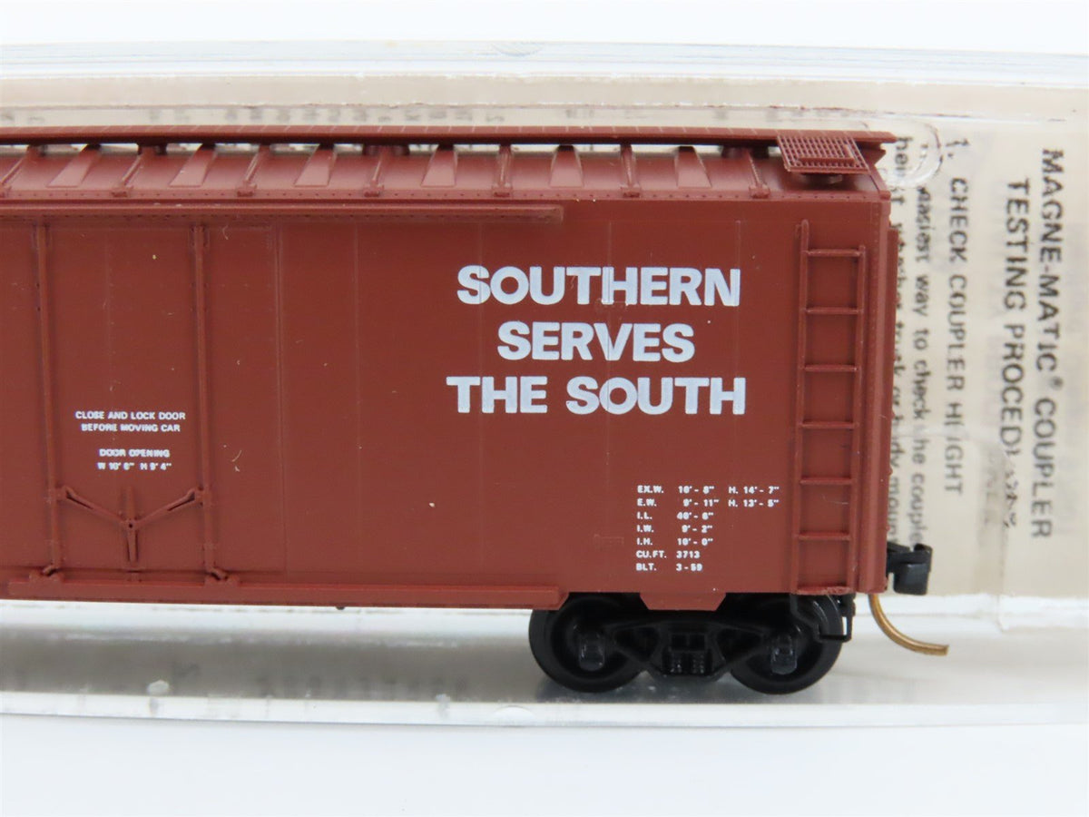 N Scale Kadee Micro-Trains MTL 21100 SOU Southern 40&#39; Plug Door Box Car #505601