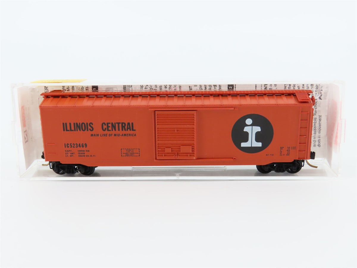 N Micro-Trains MTL 31030 IC Illinois Central 50&#39; Single Door Box Car #523469