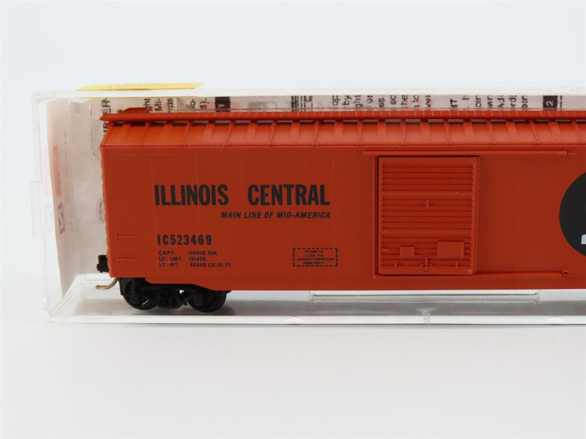 N Micro-Trains MTL 31030 IC Illinois Central 50&#39; Single Door Box Car #523469