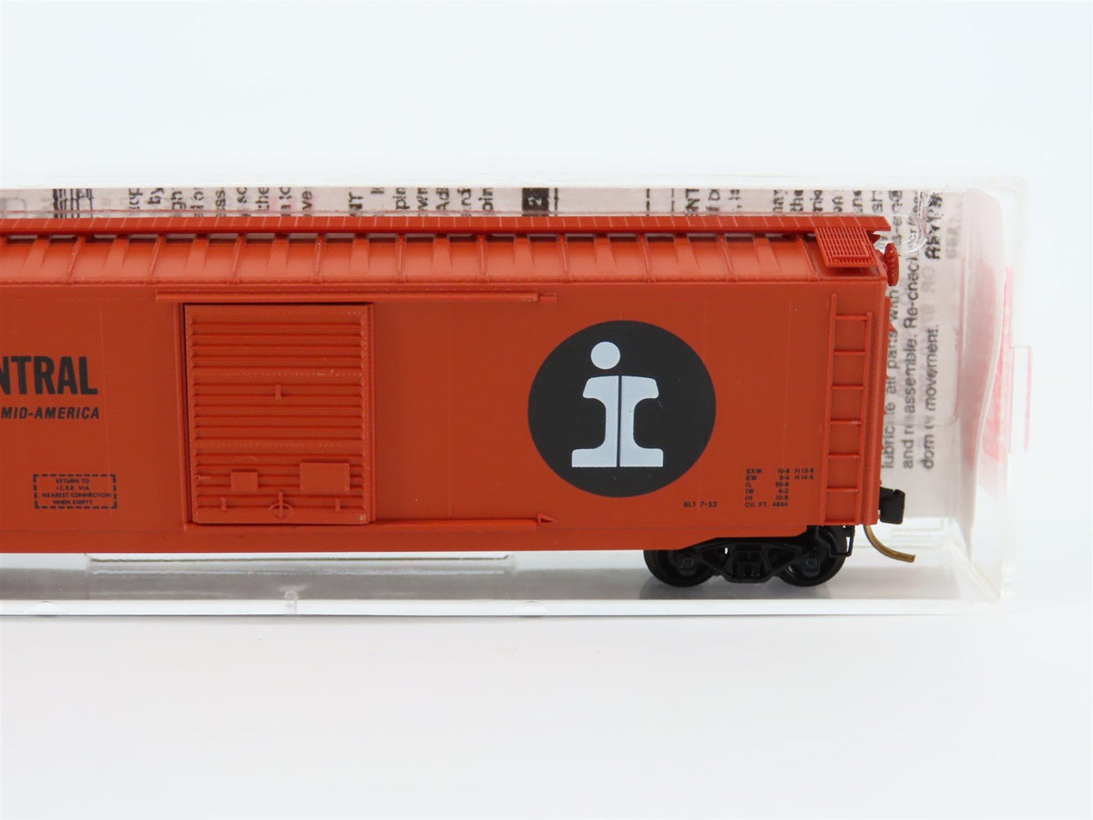 N Micro-Trains MTL 31030 IC Illinois Central 50&#39; Single Door Box Car #523469