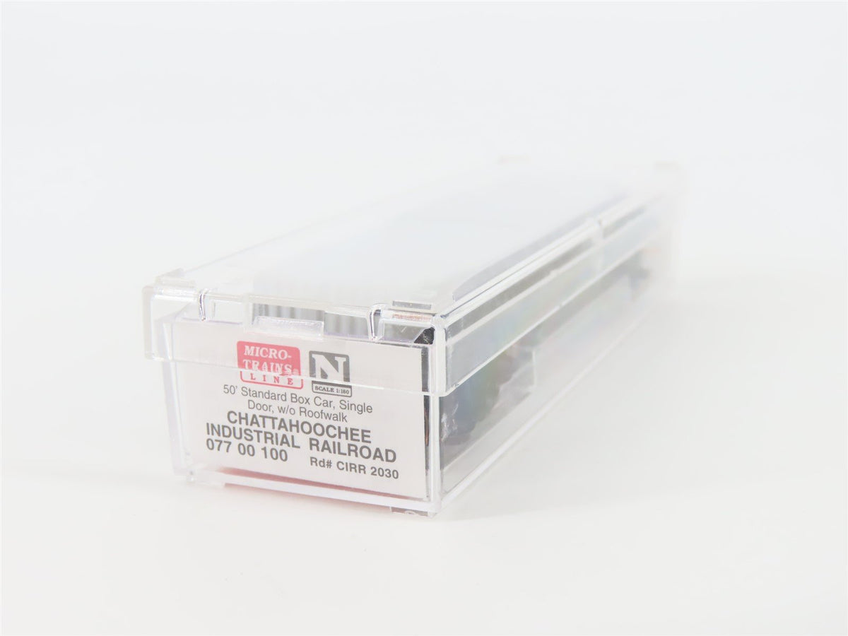 N Micro-Trains MTL 07700100 CIRR Chattahoochee Industrial 50&#39; Box Car #2030