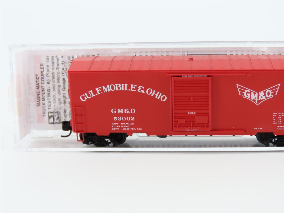 N Scale Micro-Trains MTL 07300540 GM&amp;O Gulf Mobile &amp; Ohio 40&#39; Box Car #53002