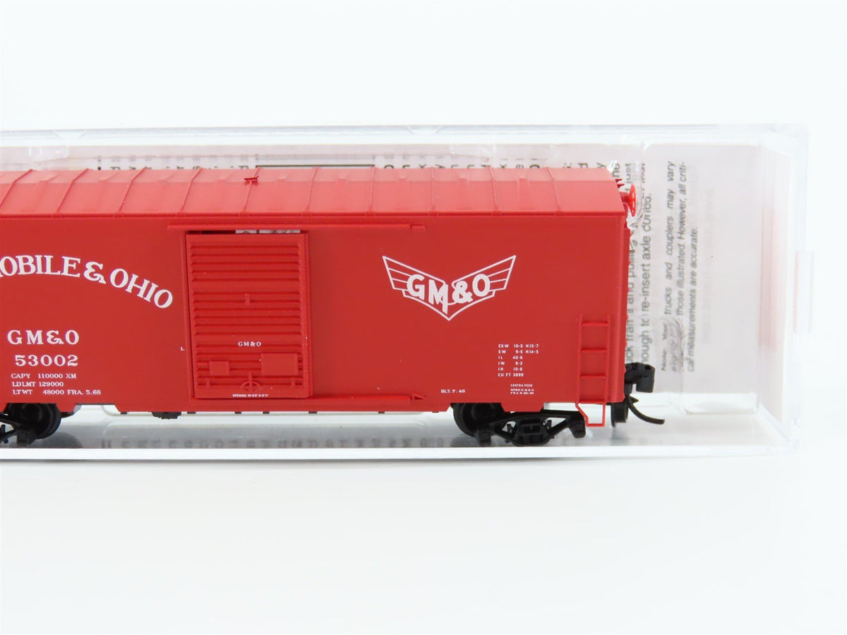 N Scale Micro-Trains MTL 07300540 GM&amp;O Gulf Mobile &amp; Ohio 40&#39; Box Car #53002