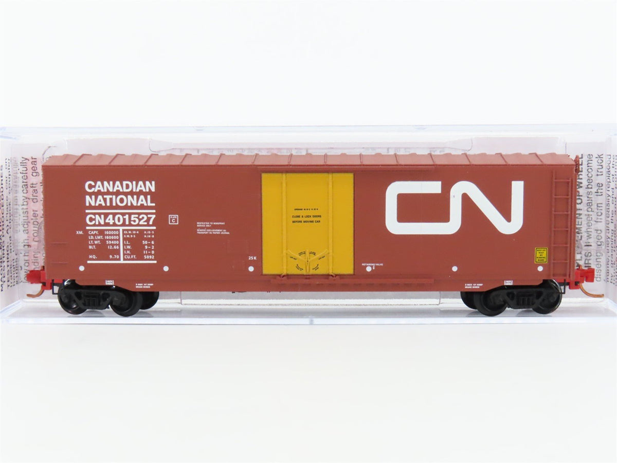 N Scale Micro-Trains MTL 03800460 CN Canadian National 50&#39; Box Car #401527