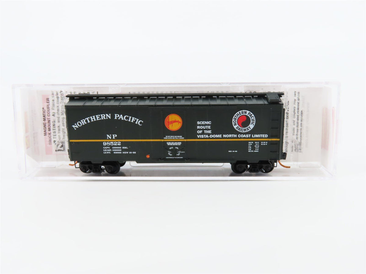 N Micro-Trains MTL 02100170 NP Northern Pacific 40&#39; Plug Door Box Car #98522