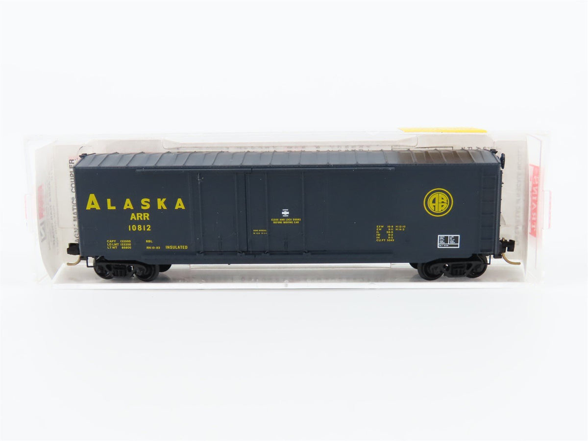 N Scale Micro-Trains MTL 75010 ARR Alaska Railroad 50&#39; Standard Box Car #10812