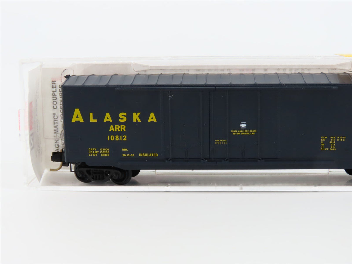 N Scale Micro-Trains MTL 75010 ARR Alaska Railroad 50&#39; Standard Box Car #10812