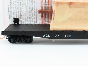 N Scale Micro-Trains MTL 04500350 ACL Atlantic Coast Line 50' Flat Car #77409