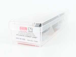 N Scale Micro-Trains MTL 04500350 ACL Atlantic Coast Line 50' Flat Car #77409