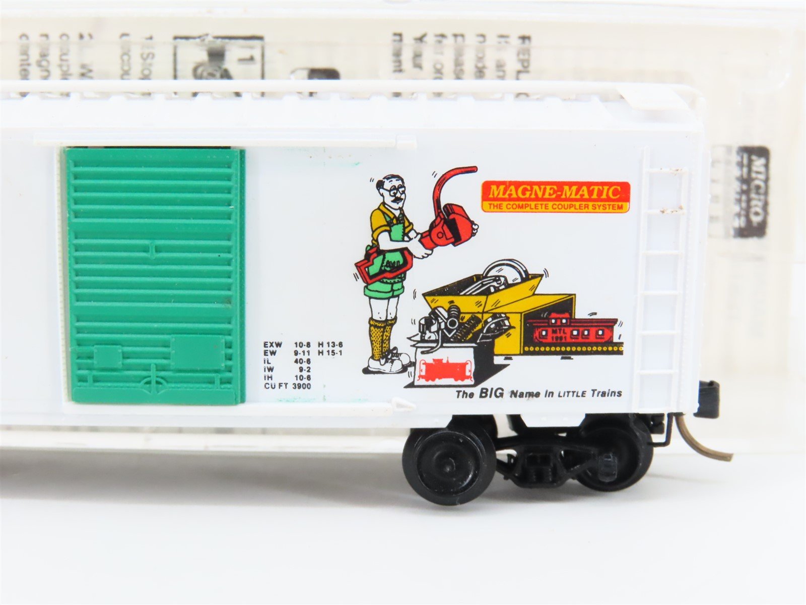 N Scale Micro-Trains MTL Magne-Matic Single Door 40' Box Car #1991