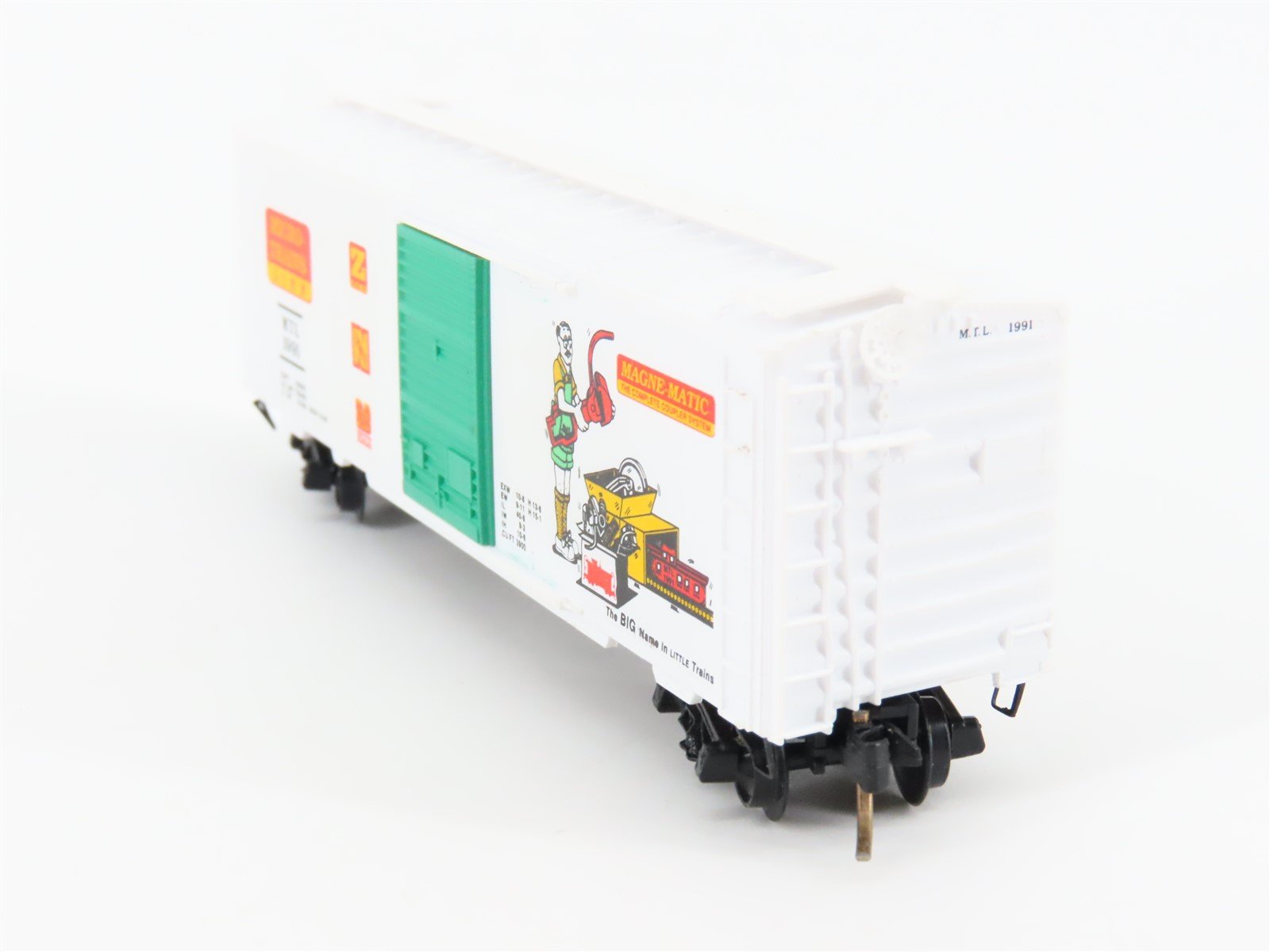 N Scale Micro-Trains MTL Magne-Matic Single Door 40' Box Car #1991