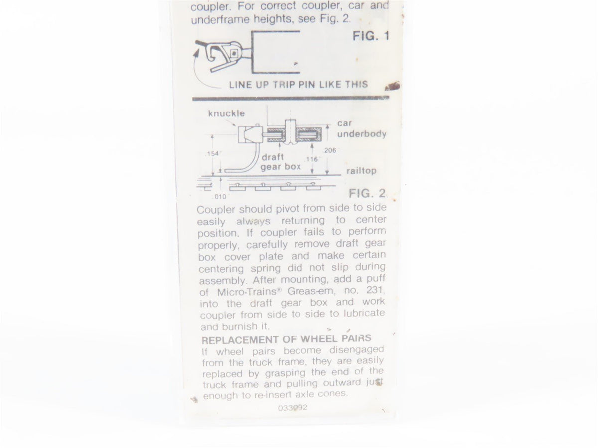 N Scale Micro-Trains MTL Magne-Matic Single Door 40&#39; Box Car #1991