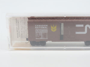 N Micro-Trains MTL 20550 CN Canadian National 40' Single Door Boxcar #428650