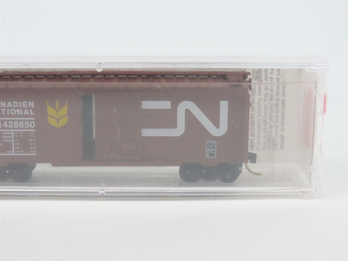 N Micro-Trains MTL 20550 CN Canadian National 40&#39; Single Door Boxcar #428650