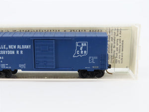 N Kadee Micro-Trains MTL 24080 LNAC Louisville, New Albany & Corydon Boxcar #144