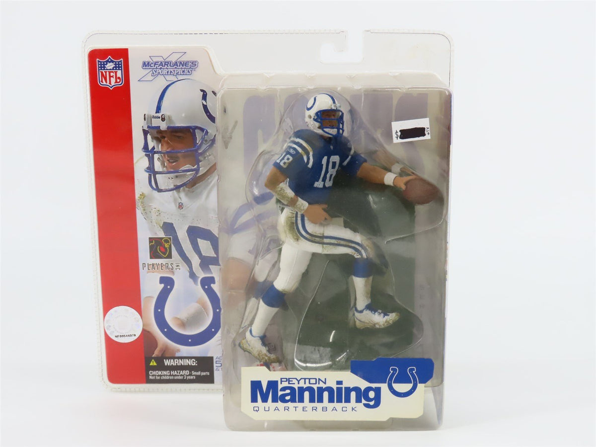 McFarlane Peyton Manning Home Jersey Indianapolis Colts NFL Quarterback Figure