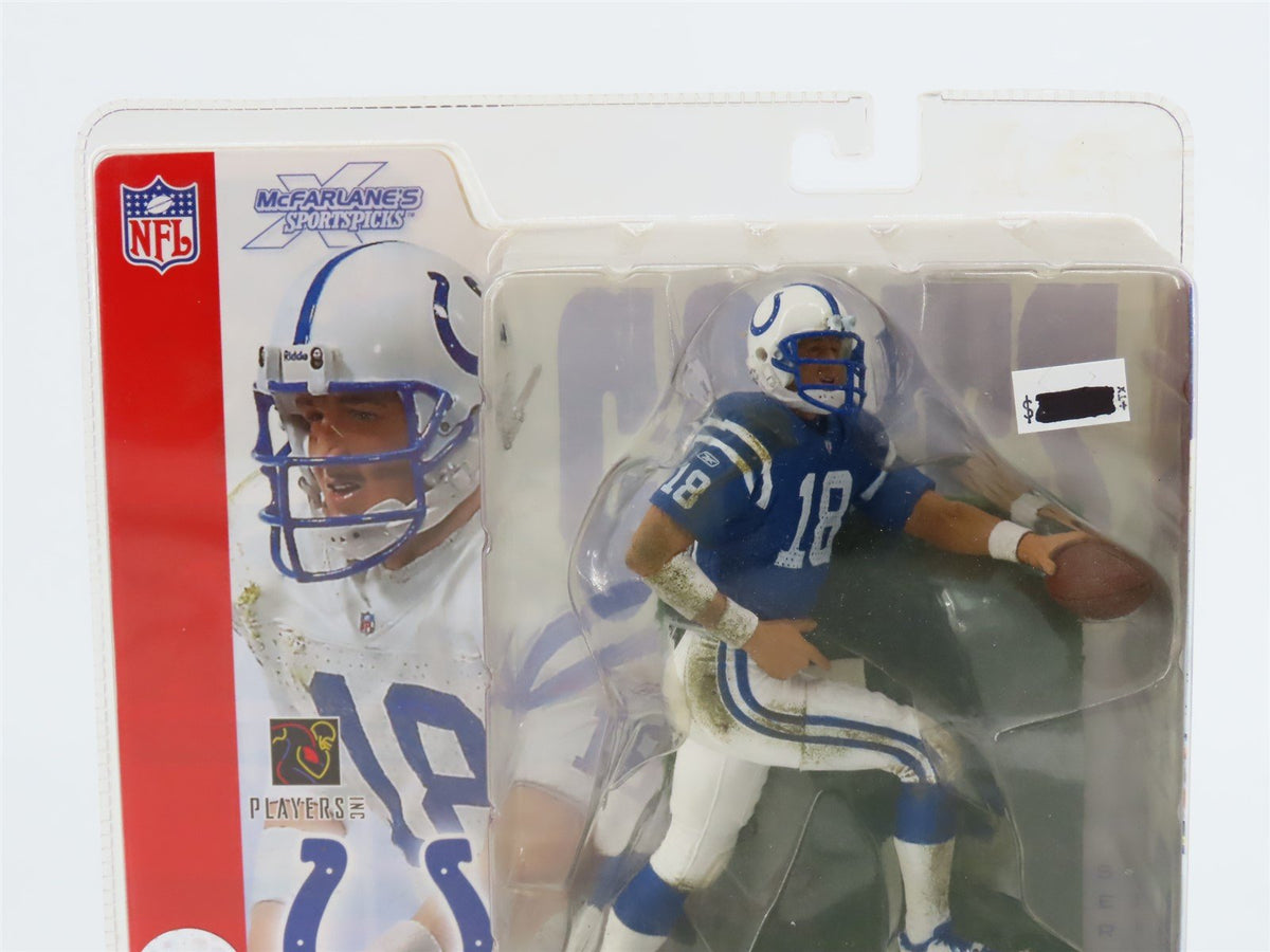 McFarlane Peyton Manning Home Jersey Indianapolis Colts NFL Quarterback Figure