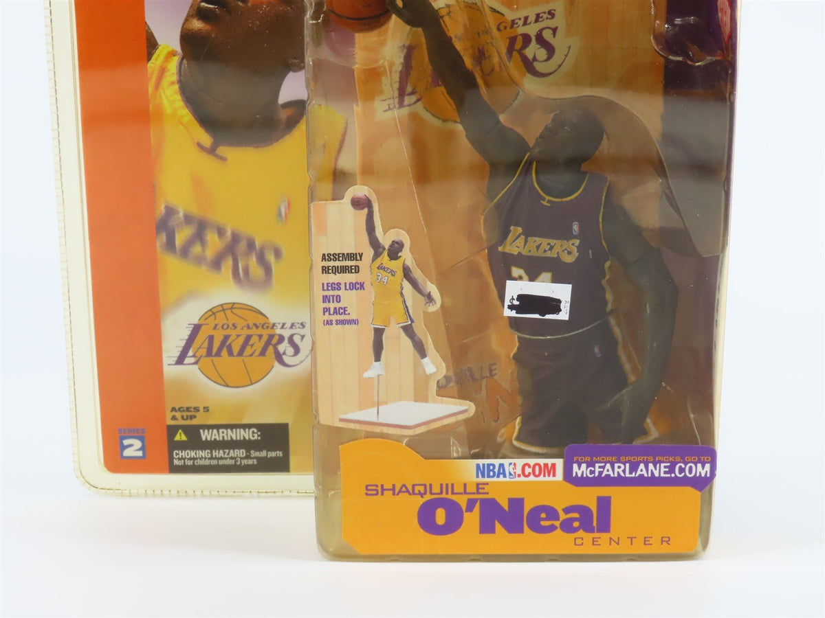 McFarlane Shaquille O&#39;Neal Los Angeles Lakers Purple Jersey NBA Center Figure