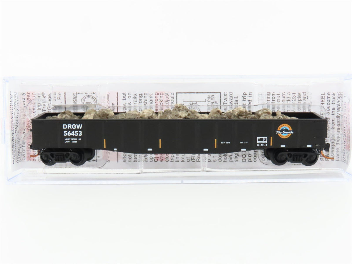 N Scale Micro-Trains MTL 10500142 DRGW Rio Grande 50&#39; Gondola #56453