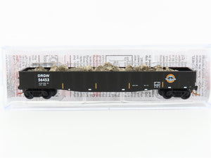 N Scale Micro-Trains MTL 10500142 DRGW Rio Grande 50' Gondola #56453