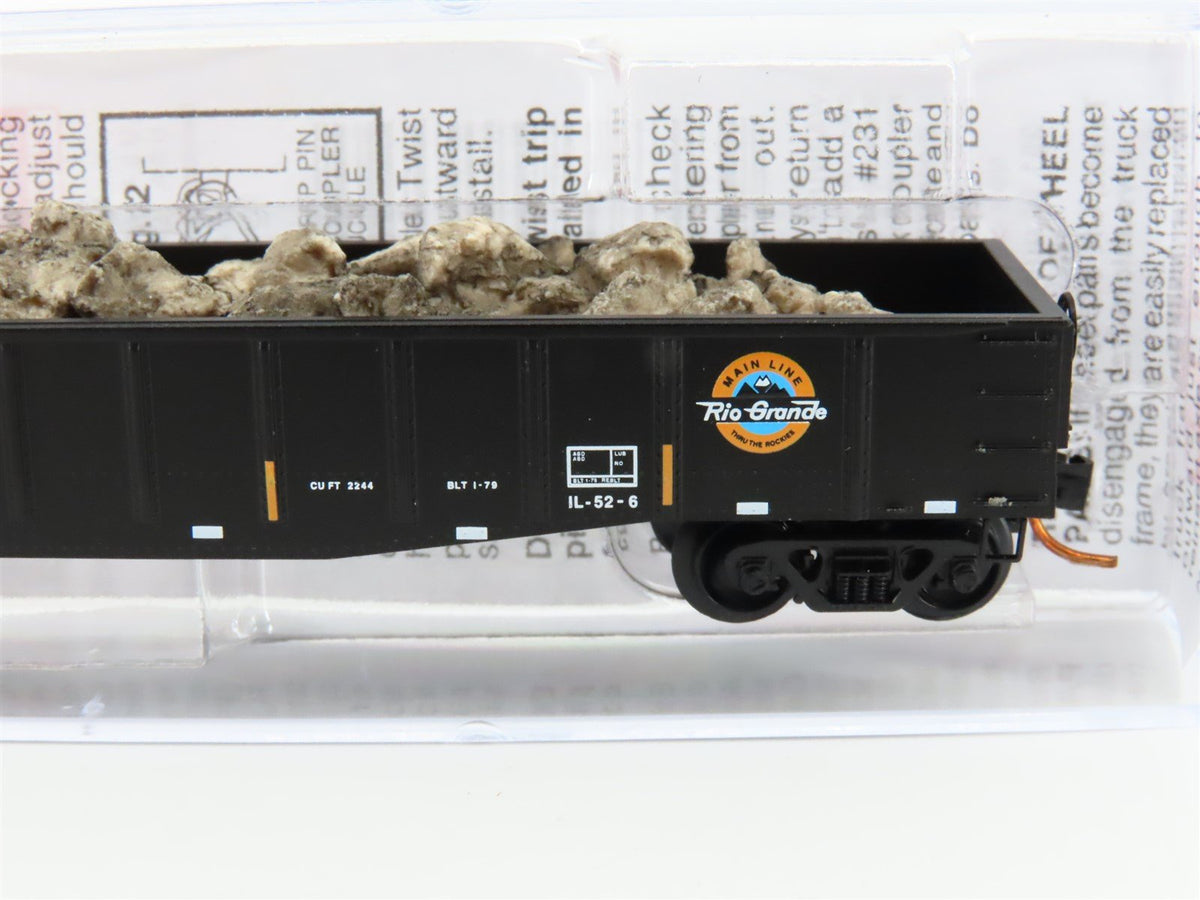 N Scale Micro-Trains MTL 10500142 DRGW Rio Grande 50&#39; Gondola #56453