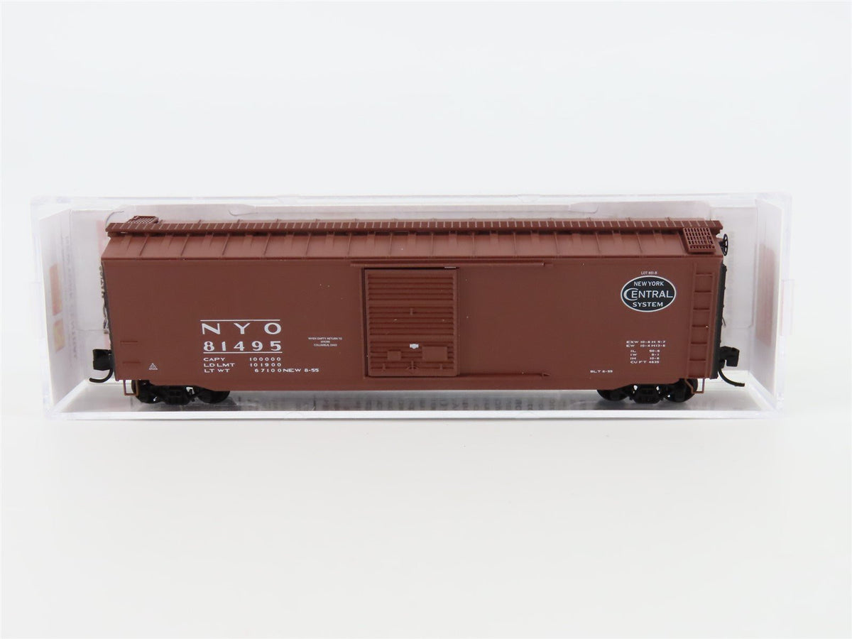 N Micro-Trains MTL 03151540 NYO New York Central &quot;April Fool&#39;s&quot; 50&#39; Boxcar 81495