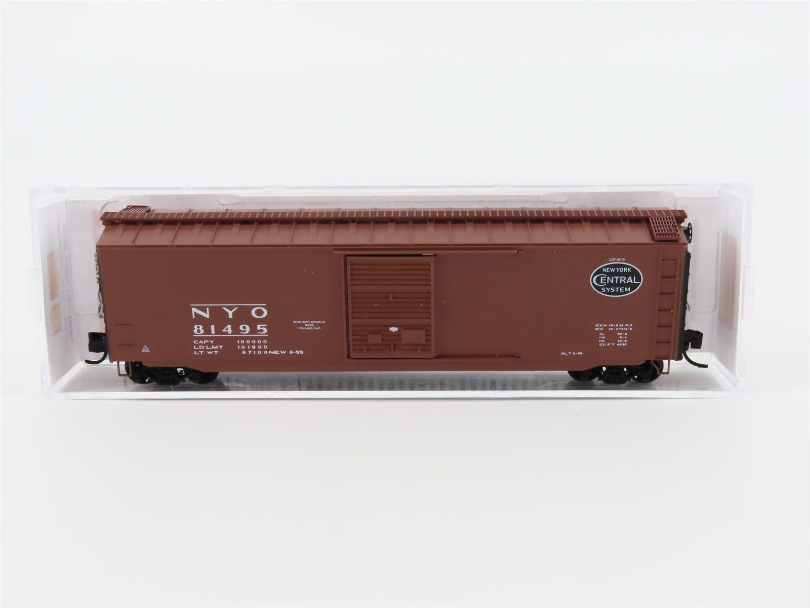 N Micro-Trains MTL 03151540 NYO New York Central "April Fool's" 50' Boxcar 81495