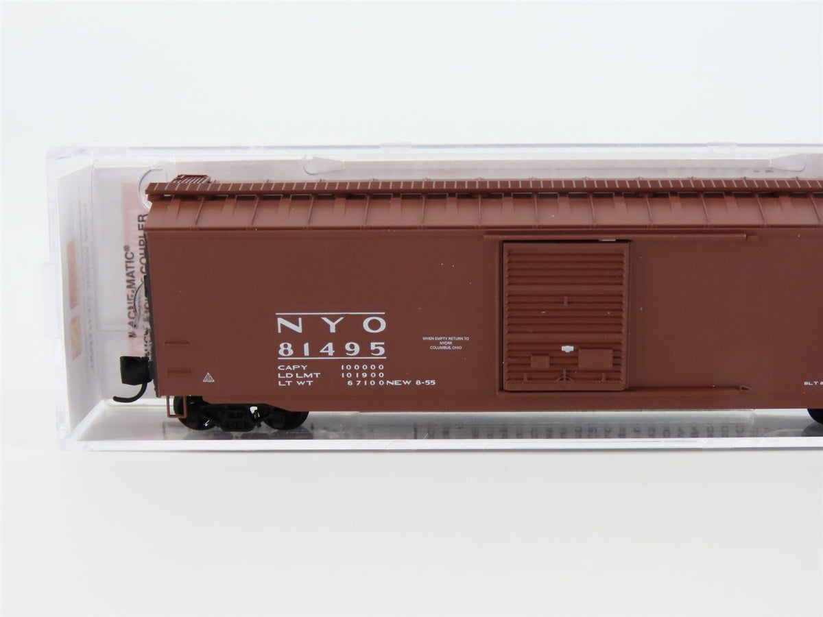 N Micro-Trains MTL 03151540 NYO New York Central &quot;April Fool&#39;s&quot; 50&#39; Boxcar 81495