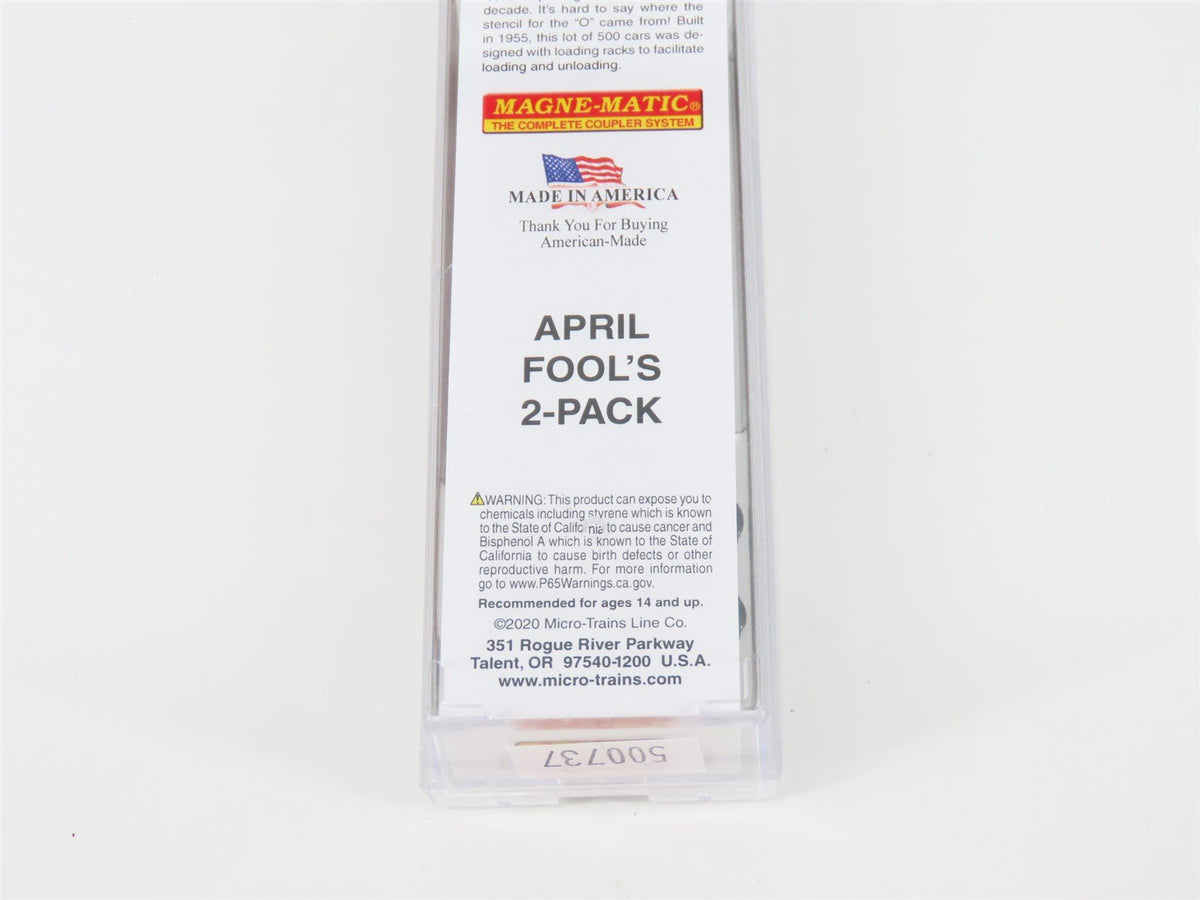 N Micro-Trains MTL 03151540 NYO New York Central &quot;April Fool&#39;s&quot; 50&#39; Boxcar 81495