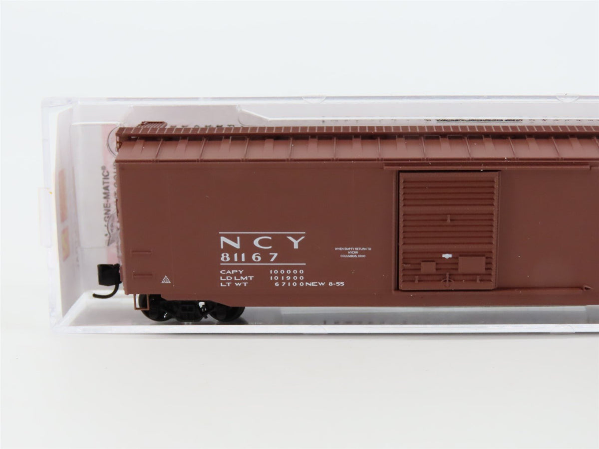 N Micro-Trains MTL 03152550 NCY New York Central &quot;April Fool&#39;s&quot; 50&#39; Boxcar 81167