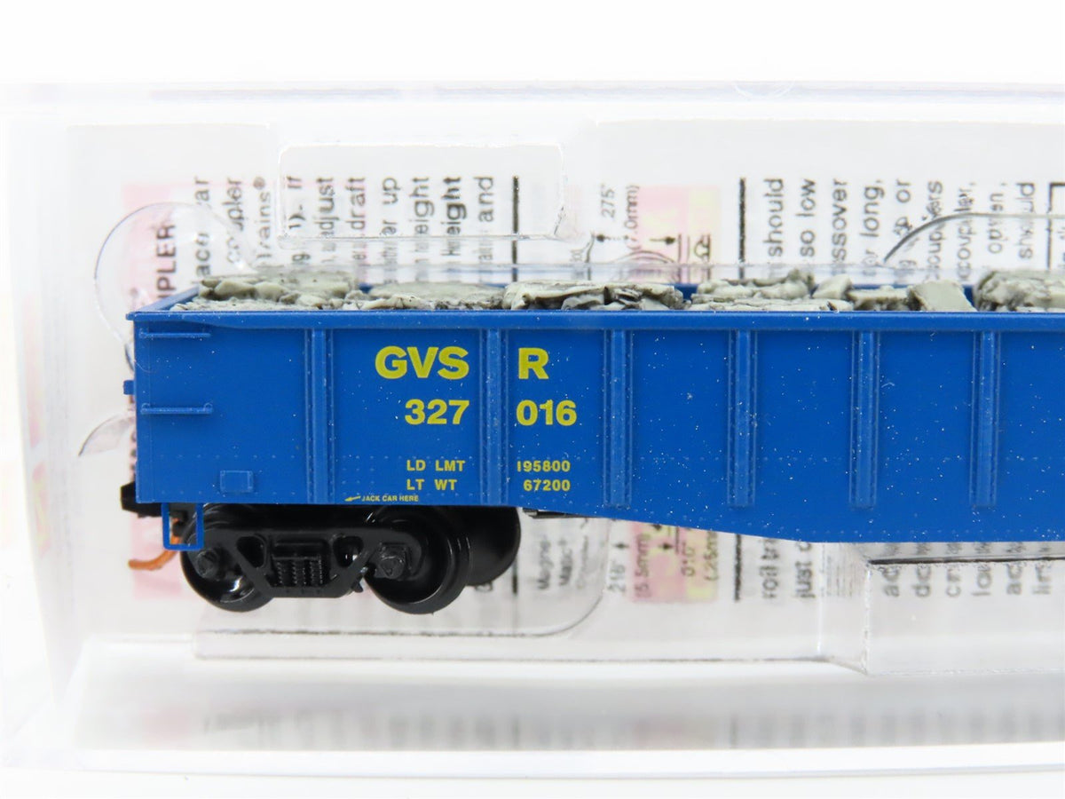 N Scale Micro-Trains MTL 10500130 GVSR Golden West Service 50&#39; Gondola #327016