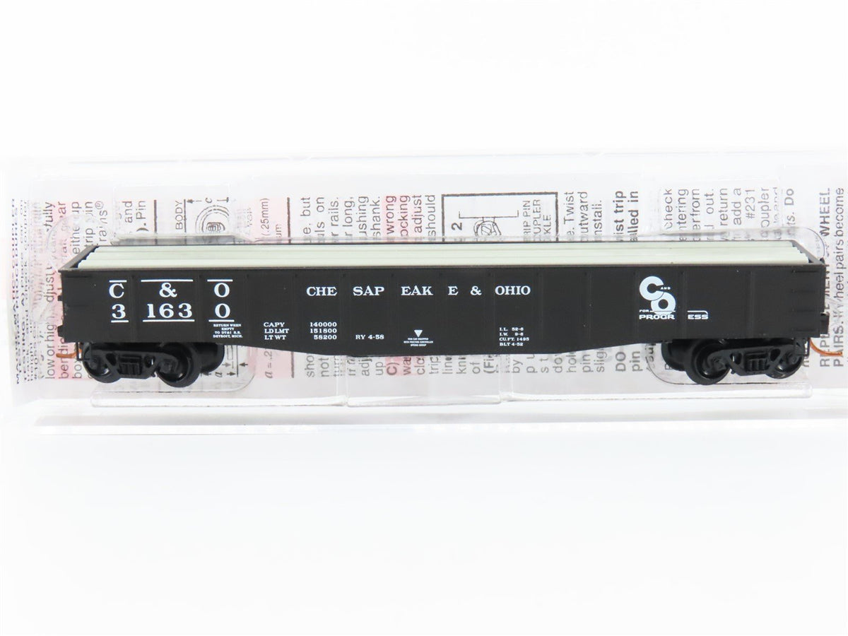 N Scale Micro-Trains MTL 10500160 C&amp;O Chesapeake &amp; Ohio 50&#39; Gondola #31630