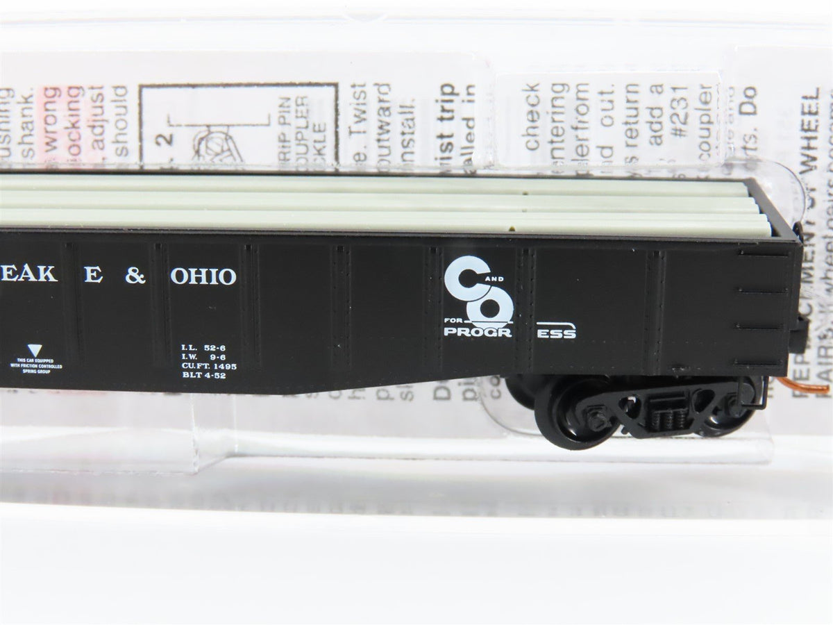 N Scale Micro-Trains MTL 10500160 C&amp;O Chesapeake &amp; Ohio 50&#39; Gondola #31630