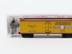 N Scale Micro-Trains MTL 04900100 MKPX Meyer Kornblum 40' Wood Reefer #117