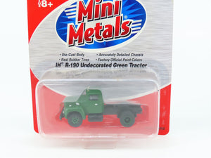 HO 1/87 Scale Mini Metals 31112 Die-Cast IH R190 Undecorated Green Tractor Truck