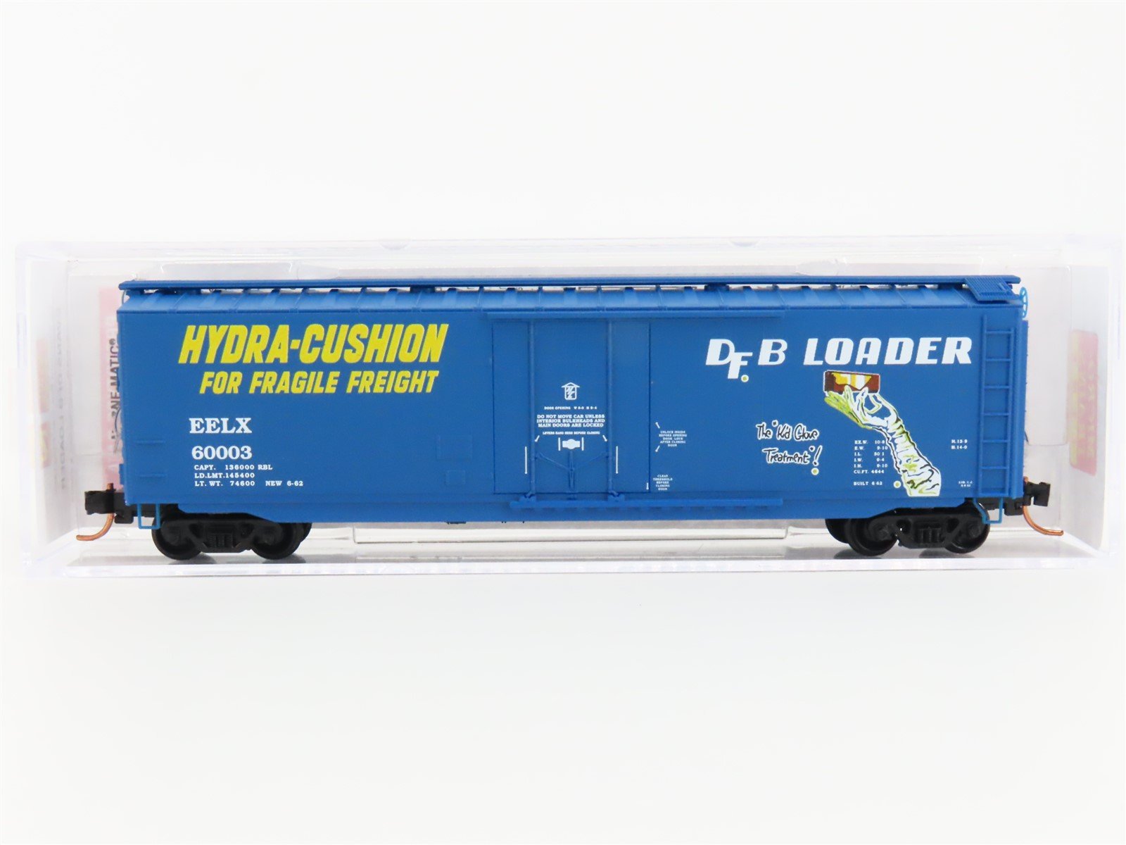 Micro Trains 03200500 N scale 50' PS-1 Evans DFB Loader EELX #60003 Micro Trains 03200500 N scale 50' PS-1 Evans DFB Loader EELX #60003