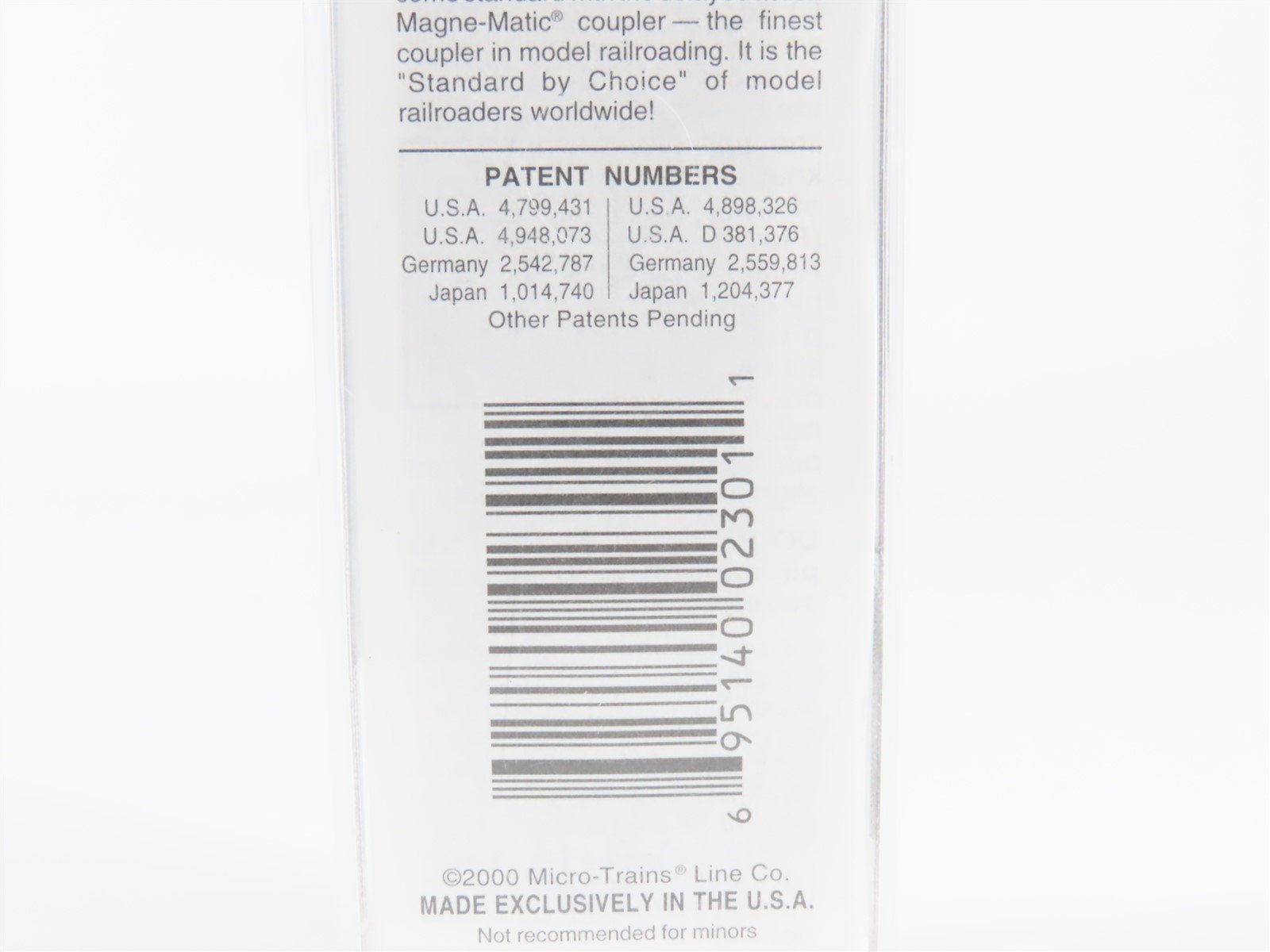 N Scale Micro-Trains MTL 27040 ONT Ontario Northland 50' Box Car #7409