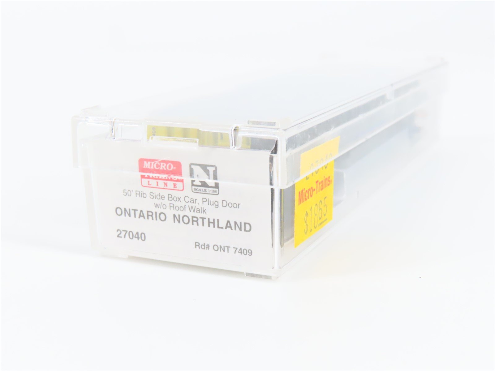 N Scale Micro-Trains MTL 27040 ONT Ontario Northland 50' Box Car #7409