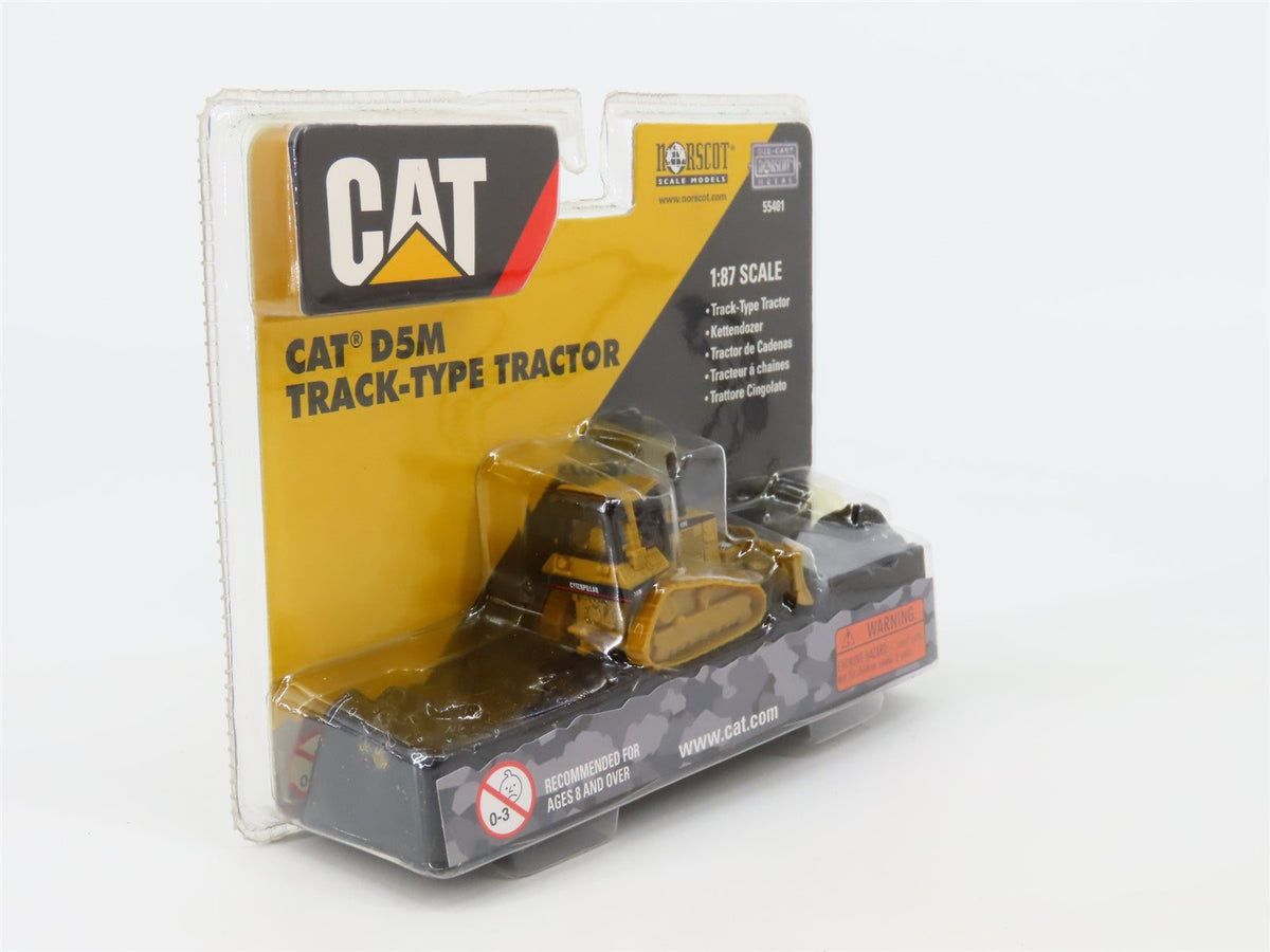 1:87 Scale Norscot 55401 Die-Cast CAT D5M Track-Type Tractor