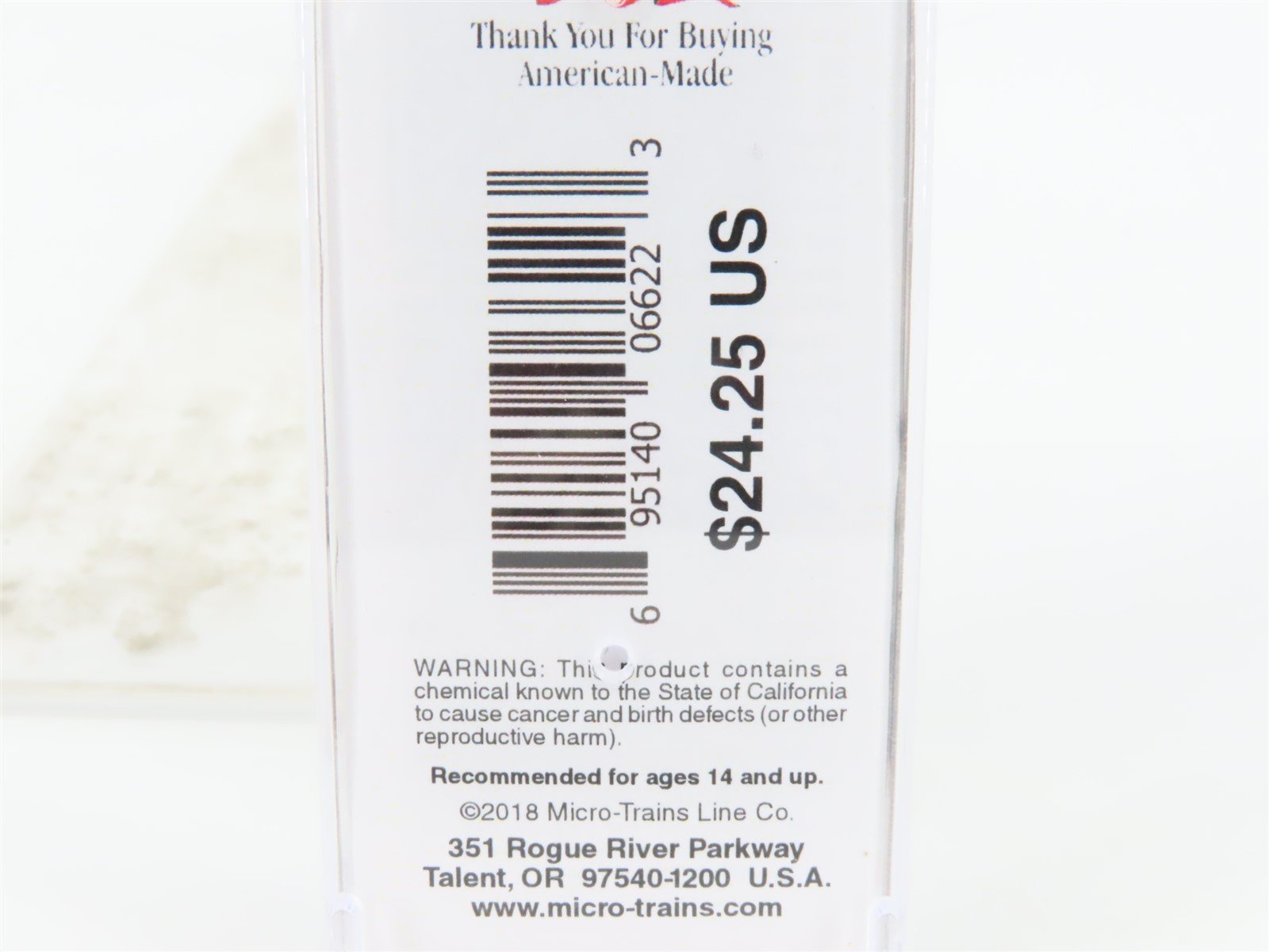 N Scale Micro-Trains MTL 18200080 PRR Pennsylvania Railroad 50' Box Car #84916