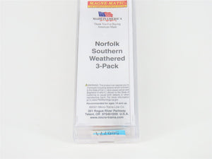 N Micro-Trains MTL 10856280 NS Norfolk Southern 3 Bay Hopper #146232 - Weathered