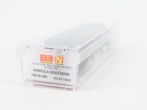 N Micro-Trains MTL 10856280 NS Norfolk Southern 3 Bay Hopper #146232 - Weathered