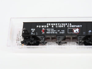 N Micro-Trains MTL 10800230 PPLX Pennsylvania Power & Light 3 Bay Hopper #141