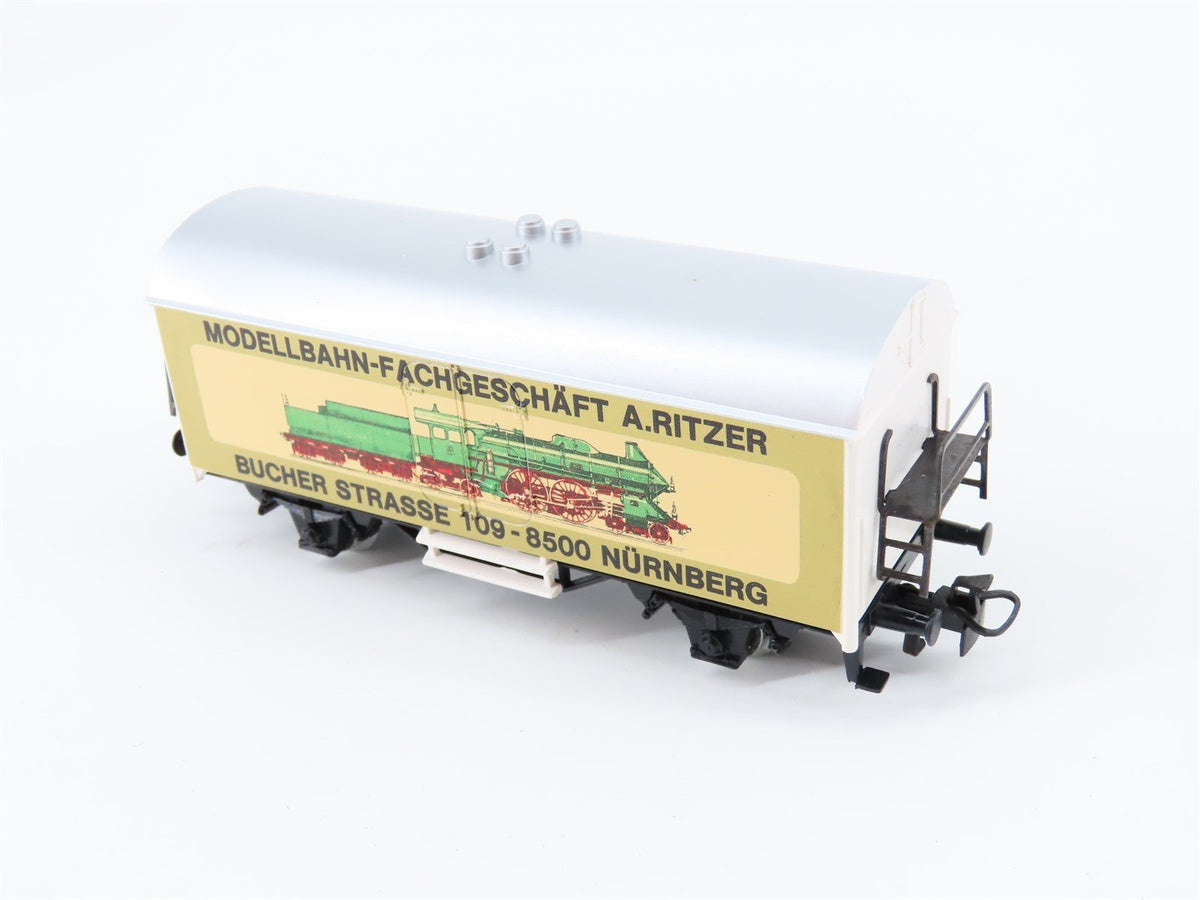 HO Scale Marklin &quot;A. Ritzer Model Train Specialty Shop&quot; Reefer No#