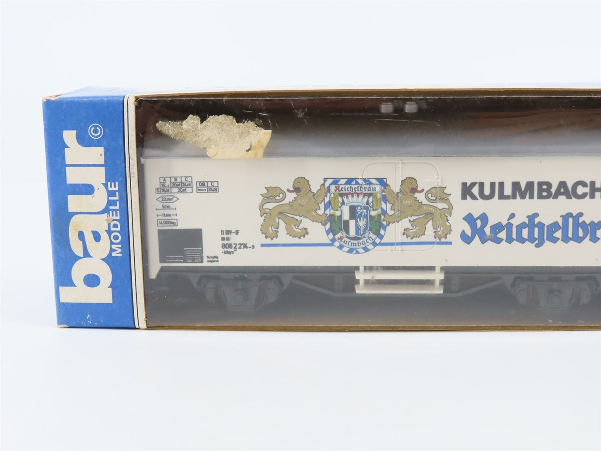 HO Scale Baur/Roco DB German Kulmbacher Reichelbräu Beer Reefer #274-9