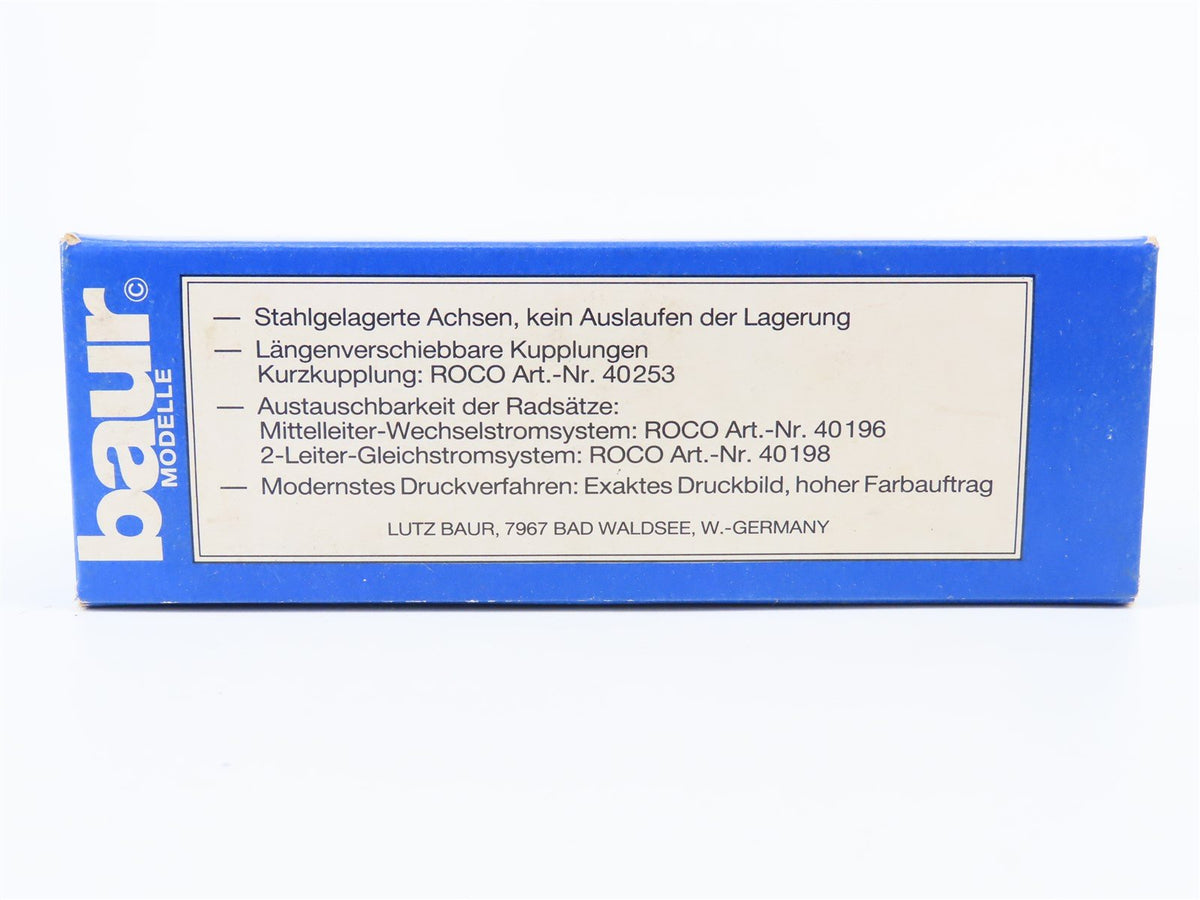HO Scale Baur/Roco DB German Kulmbacher Reichelbräu Beer Reefer #274-9