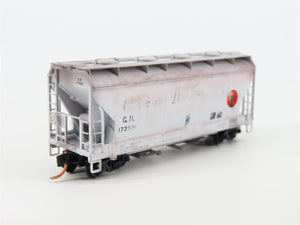 N Micro-Trains MTL 09252170 GN Great Northern 2 Bay Hopper #173981 Weathered