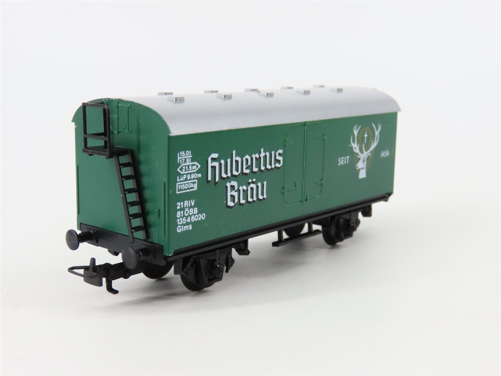 HO Scale KLEINBAHN 320 OBB Austrian Hubertus Bräu Beer Reefer #602-0