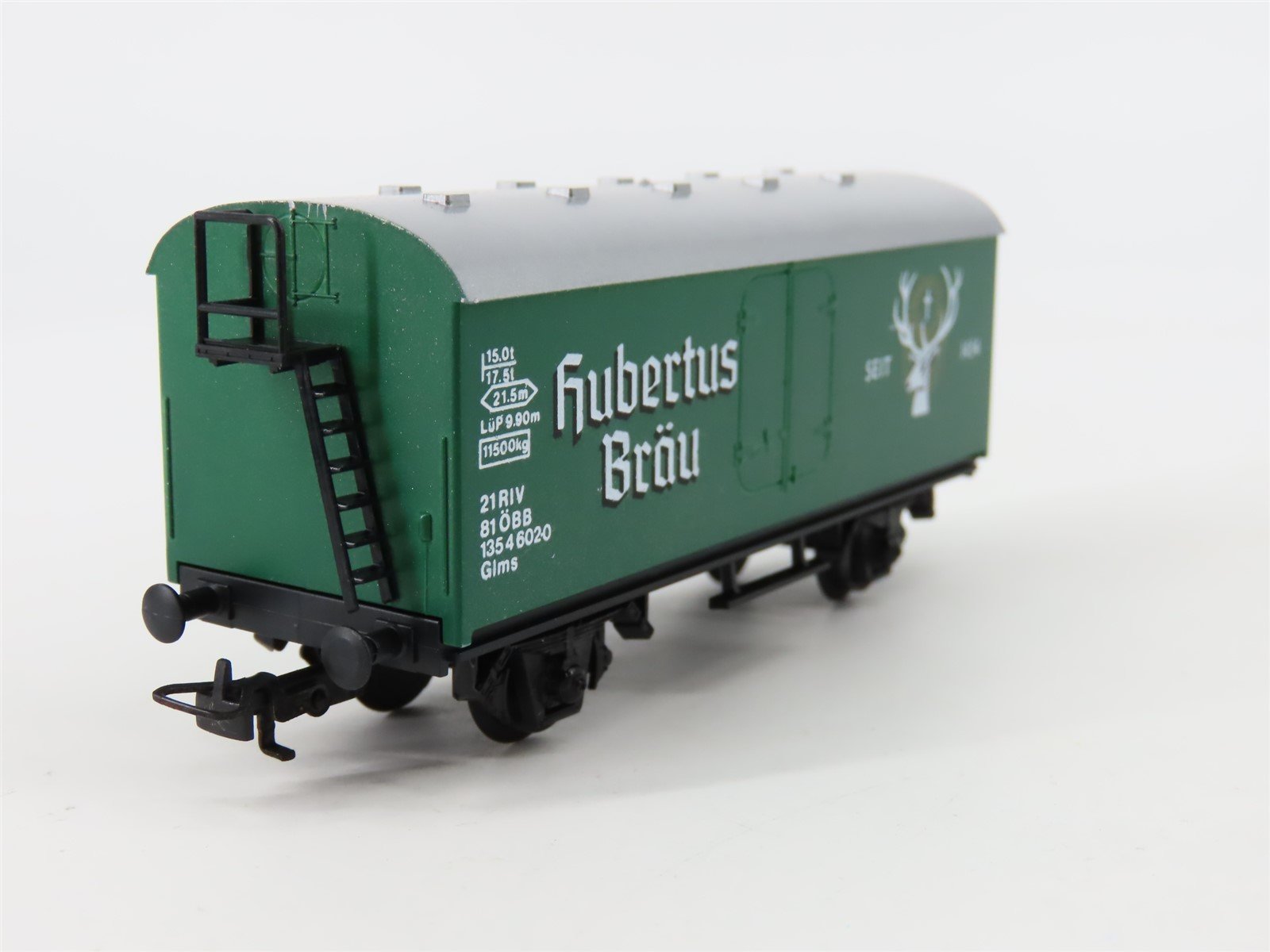 HO Scale KLEINBAHN 320 OBB Austrian Hubertus Bräu Beer Reefer #602-0